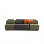 mitab cumulus - Cumulus is een bank/zitsysteem wat door middel van verschillende zitelementen tot een geheel andere bank. U kunt zo eindeloos blijven combineren.